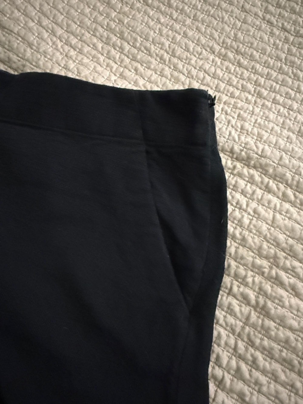 The loft - Women's high waist Black Frayed Hem Casual Shorts - 6 - Picture 4 of 7